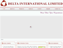 Tablet Screenshot of deltamyanmar.com